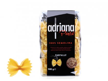 ADRIANA Semolinové těstoviny FARFALLE 500 g