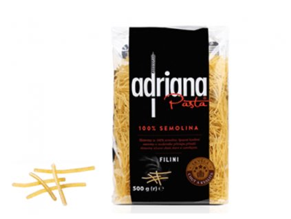 ADRIANA Semolinové těstoviny FILINI (vlasové nudle) 500 g