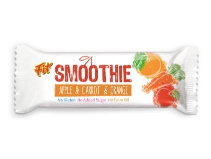 Fit SMOOTHIE tyčinka JABLKO, MRKEV a POMERANČ 32 g