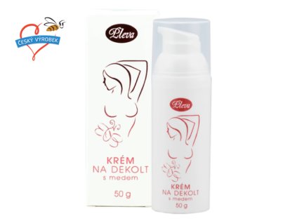 PLEVA krém na dekolt s medem 50 g