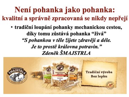 Pohankový mlýn Šmajstrla