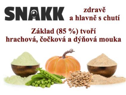SNAKK luštěninové chipsy 70 g