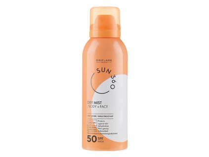 Sun 360 Suchý opalovací sprej na tělo a obličej SPF 50, 150 ml