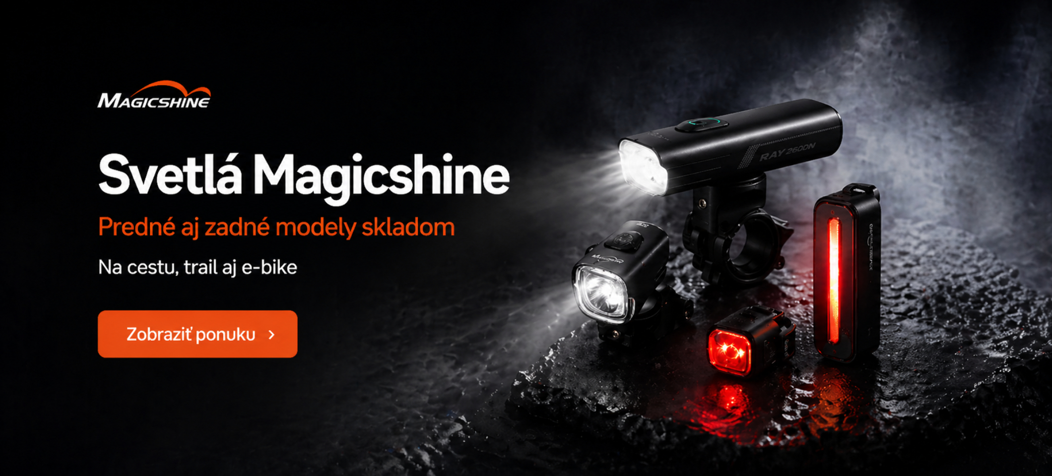 Magicshine svetlá skladom
