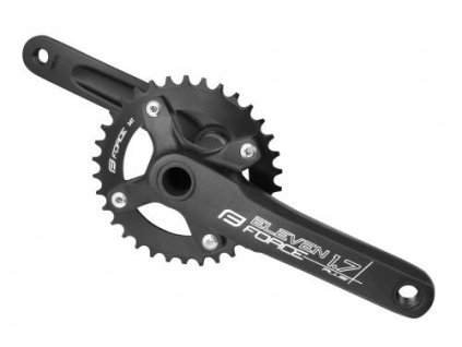 FORCE kľuky ELEVEN1.7 - 34z / 175 mm Al, čierne