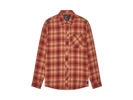 Fox Survivalist Stretch Flannel Rust
