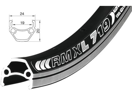 REMERX ráfik Dragon L-719 584x19 BA+GBS 36 dier (27,5')