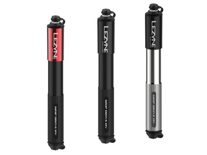 LEZYNE Minipumpa Grip Drive HV - M (Varianta červená, Veľkosť : M)