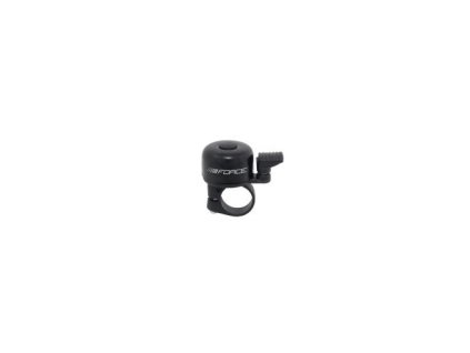 FORCE zvonček MINI - Fe / plast, 22,2 mm (Varianta čierny zvonček)