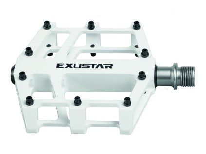 Pedále BMX EXUSTAR, biele