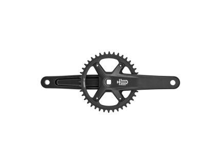 microSHIFT kľuky SWORD BLACK 1x 40z. (Varianta 170 mm)