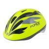 FORCE prilba FUN STRIPES detská, fluo-čierno-šedá (Varianta S)