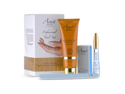 Aqua Mineral Nail kit Gold Chram