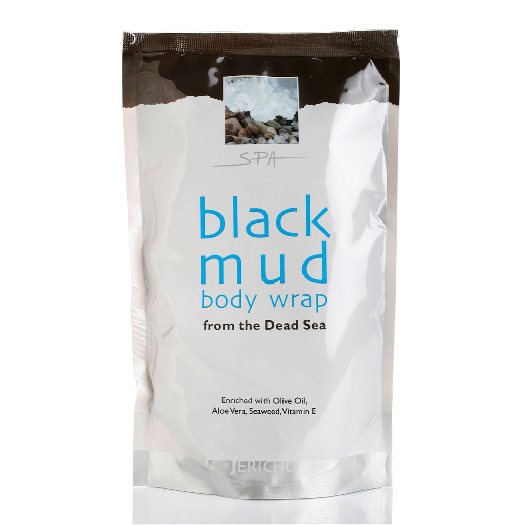 Levně Jericho black mud body wrap 600g