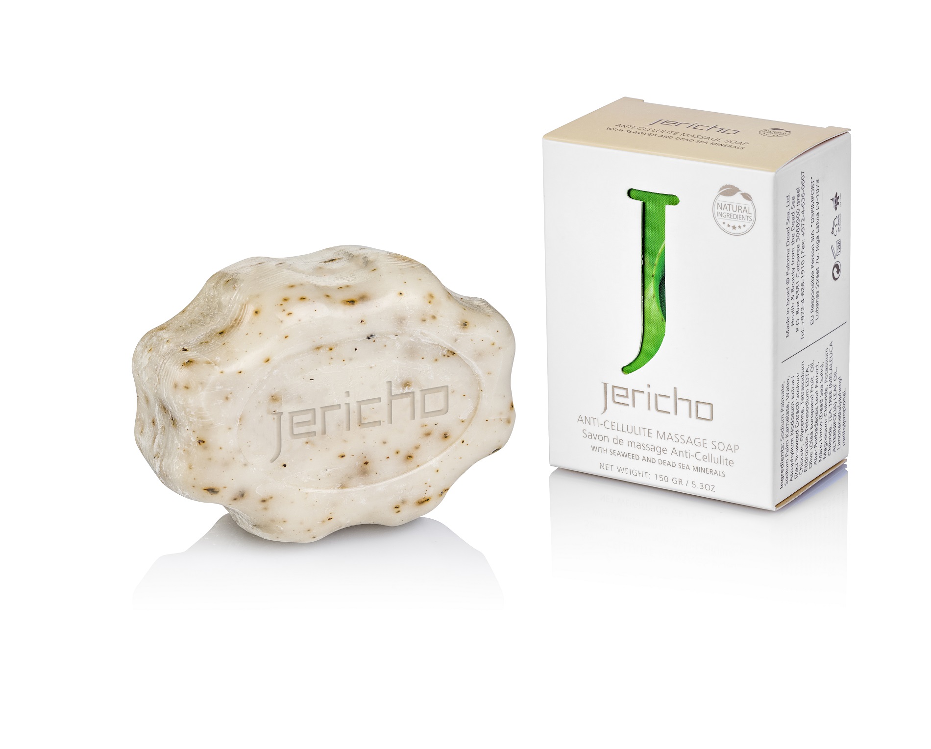 Levně Jericho ANTI-CELLULITE MASSAGE SOAP 150g