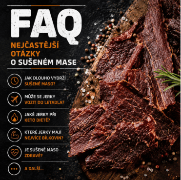 FAQ – Nejčastější dotazy o sušeném mase