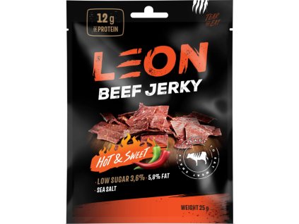 leon jerky hot a sweet