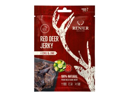 7350095861028 Red Deer Jerky with Chili & Lime