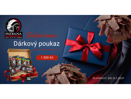 Dárkový poukaz 1000 Kč