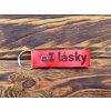 Kožený přívěšek Z lásky jerva.cz