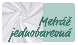 Metráž jednobarevná