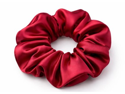 scrunchie gumička vínová