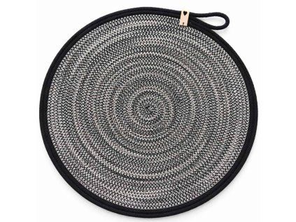 prostírání černé