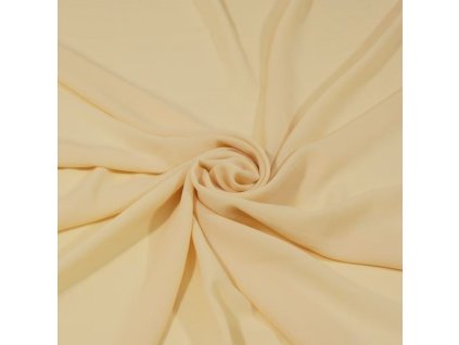 krémová bavlněná látka