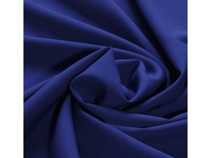 královská modrá bavlněná látka