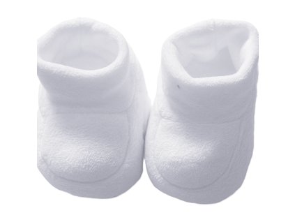 kojenecké capáčky bílé