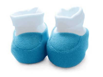 kojenecké capáčky modré