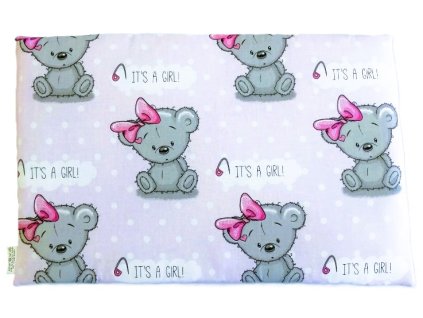 polštářek pro kojence medvídek