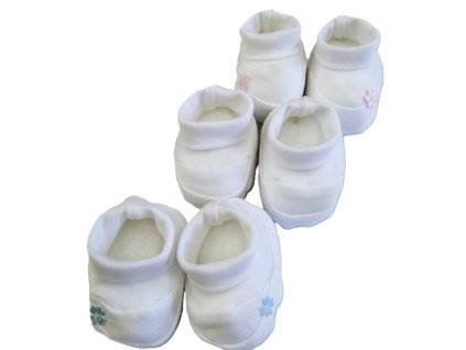 kojenecké capáčky,sada