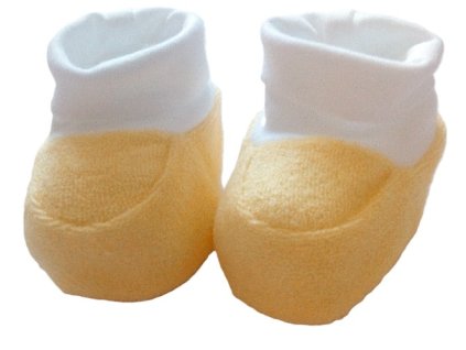 kojenecké capáčky žluté