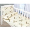 bavlněné povlečení béžová žirafka