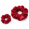 scrunchie gumičky vínové