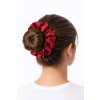 scrunchie vínová drdol