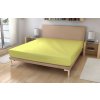 froté prostěradlo do postýlky žluté