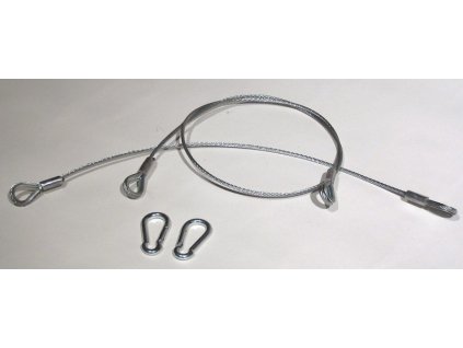 Sicherheitskabel mit Karabiner
