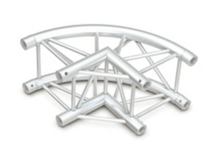 M290V QUATRO dvoucestný oblý roh 90°