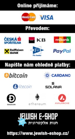 Akceptace platby JEWISHOP