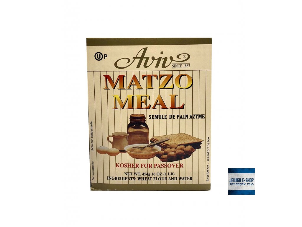 Matzo meal Aviv KOSHER for Passover 454 grams JEWISH