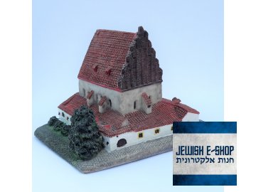 Model Staronova synagoga predni strana