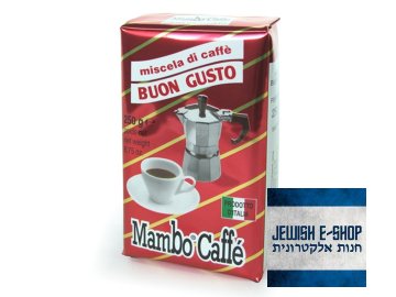 Kosher Coffee - MAMBOCAFFÉ BUON GUSTO – mletá káva 250g