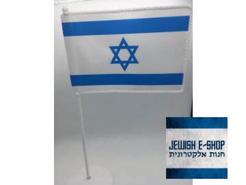 Stolní vlaječka IZRAEL 11*15 cm