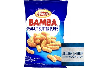 Bamba - Israeli Kosher Peanut Puffs 25 g - kosher for Passover