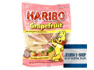 Kosher Haribo Grapefruit - Grapefruitové bonbóny 150g