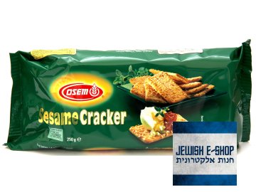 Kosher sezamové krekry 250g - 100% kosher a parve