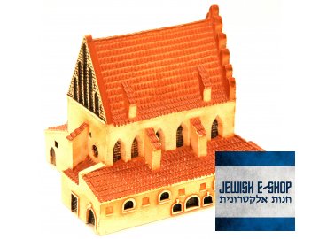 Staronová synagoga - ručně vyráběný model