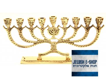 Židovský svícen - Chanukije - 8 cm
